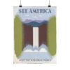 7055667485331554315_2048.jpeg See America, Visit the National Parks - Works Progress Administration (c. 1930s) - Vintage Travel Poster Print
