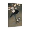 7094388248732857730_2048.jpeg Crow and Blossom - Ohara Koson (c. 1910) - Japanese Woodblock Canvas Print