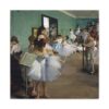 The Dance Class - Edgar Degas (1874) - Impressionist Canvas Print