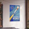 The Future Is Atomic - LUNE Original - Space Age Poster Print