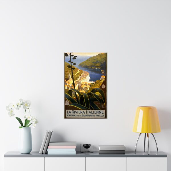 La Riviera Italienne - ENIT Italian National Tourist Board (c. 1920) - Vintage Travel Poster Print