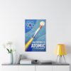 The Future Is Atomic - LUNE Original - Space Age Poster Print