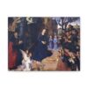 Portinari Altarpiece (central panel) - Hugo van der Goes (c. 1475) - Renaissance Canvas Print
