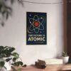 7498607403876441164_2048.jpeg The Future Is Atomic - LUNE Original - Atomic Age Poster Print