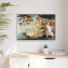 The Birth of Venus - Sandro Botticelli (c. 1485-1486) - Renaissance Framed Canvas Print