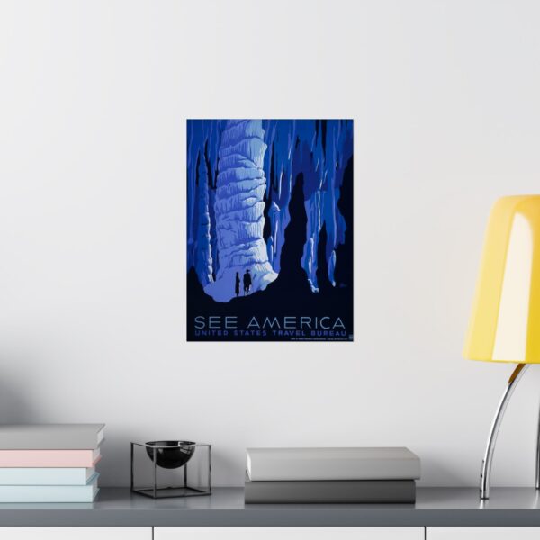 7639227562741055772_2048.jpeg See America, U.S. Travel Bureau - Works Progress Administration (c. 1930s) - Vintage Travel Poster Print