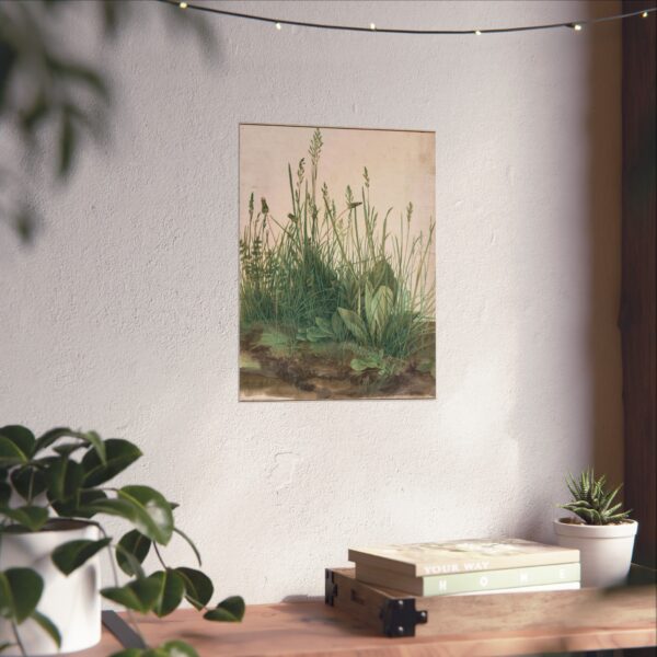 The Great Piece of Turf - Albrecht Dürer (1503) - Botanical Poster Print