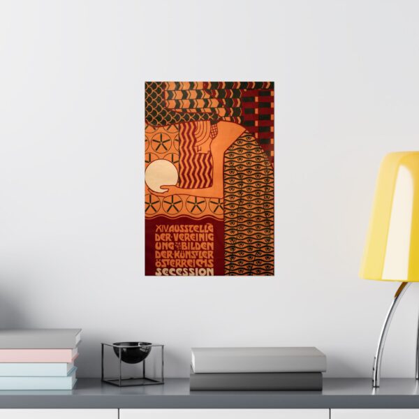 14th Vienna Secession Exhibition - Alfred Roller (1902) - Art Nouveau Poster Print