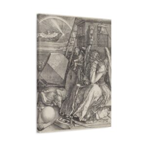 7745884091927405198_2048.jpeg Melencolia I - Albrecht Dürer (1514) - Renaissance Canvas Print