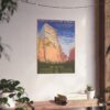 Zion National Park - Works Progress Administration (c. 1938) - Vintage Travel Poster Print