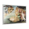 The Birth of Venus - Sandro Botticelli (c. 1485-1486) - Renaissance Framed Canvas Print