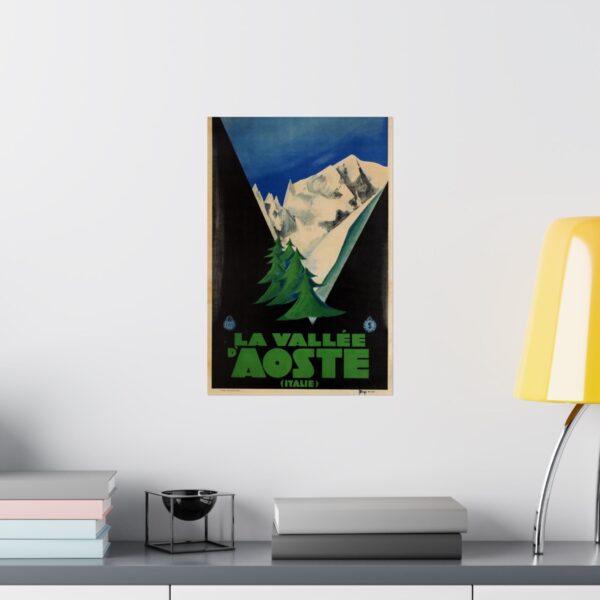 7971501424163220160_2048.jpeg La Vallee d'Aoste (Italie) - ENIT Italian National Tourist Board - Vintage Travel Poster Print