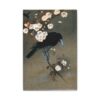 7996475299443600140_2048.jpeg Crow and Blossom - Ohara Koson (c. 1910) - Japanese Woodblock Canvas Print