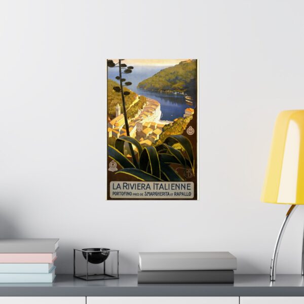 La Riviera Italienne - ENIT Italian National Tourist Board (c. 1920) - Vintage Travel Poster Print