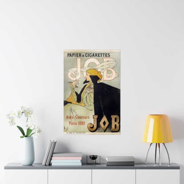 8221753011978928438_2048-1.jpeg Job Cigarettes ad- Alphonse Mucha (1889) - Art Nouveau Poster Print