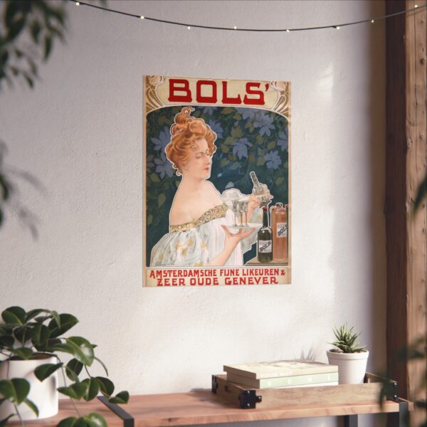 Bols' Amsterdamsche Fijne Likeuren - Henri Privat-Livemont (1901) - Art Nouveau Poster Print