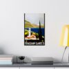 Italian Lakes – ENIT Italian National Tourist Board (c. 1930) - Vintage Travel Poster Print