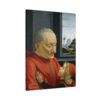 An Old Man and His Grandson - Domenico Ghirlandaio (c. 1490) - Renaissance Canvas Print
