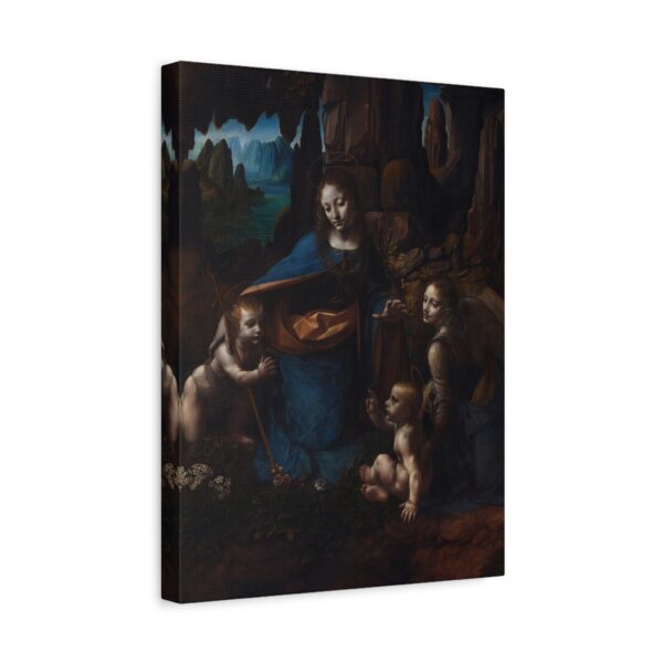 Virgin of the Rocks - Leonardo da Vinci (c. 1503-1506) - Renaissance Canvas Print
