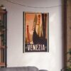 Venezia (Venice), Italy - ENIT Italian National Tourist Board - Vintage Travel Poster Print