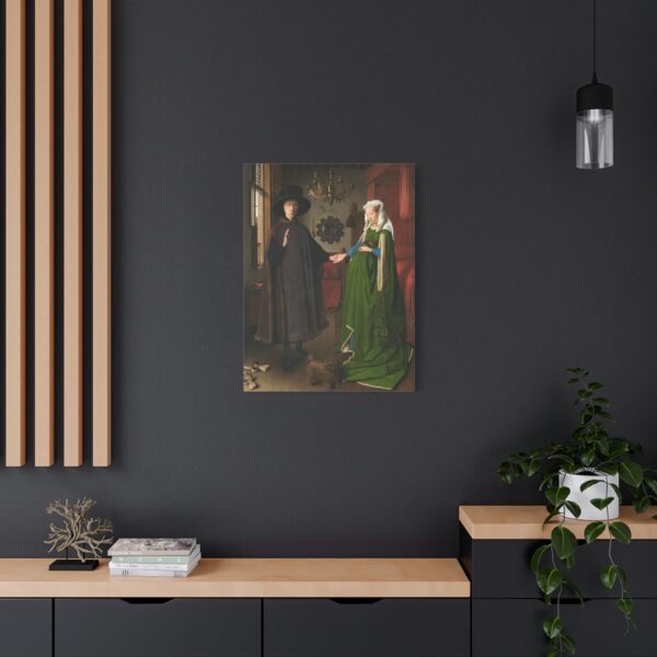 903477887420908693_2048.jpeg The Arnolfini Portrait - Jan van Eyck (1434) - Renaissance Canvas Print