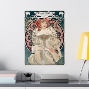 9077669941830408243_2048-1.jpeg Rêveur, F. Champenois, Imprimeur-Éditeur - Alphonse Mucha (1897) - Art Nouveau Poster Print