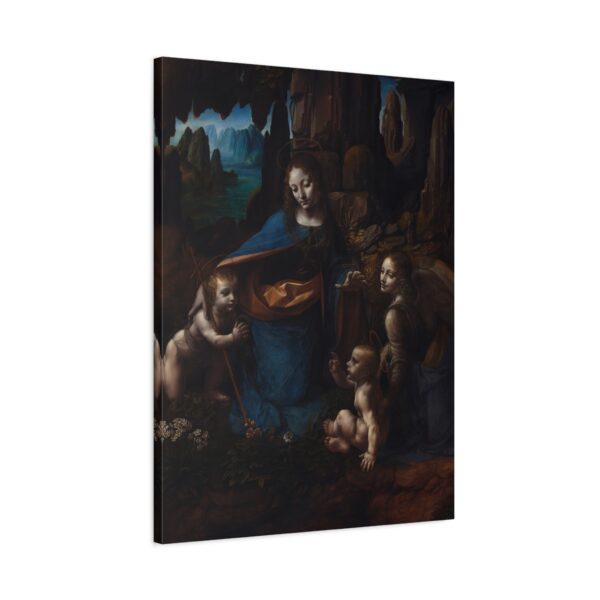 Virgin of the Rocks - Leonardo da Vinci (c. 1503-1506) - Renaissance Canvas Print