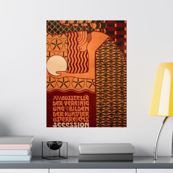 14th Vienna Secession Exhibition - Alfred Roller (1902) - Art Nouveau Poster Print