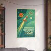 9358013611810913606_2048.jpeg A Brighter Tomorrow, Today - LUNE Original - Atomic Age Poster Print