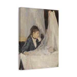 9420458324675425854_2048.jpeg The Cradle - Berthe Morisot (1872) - Impressionist Canvas Print