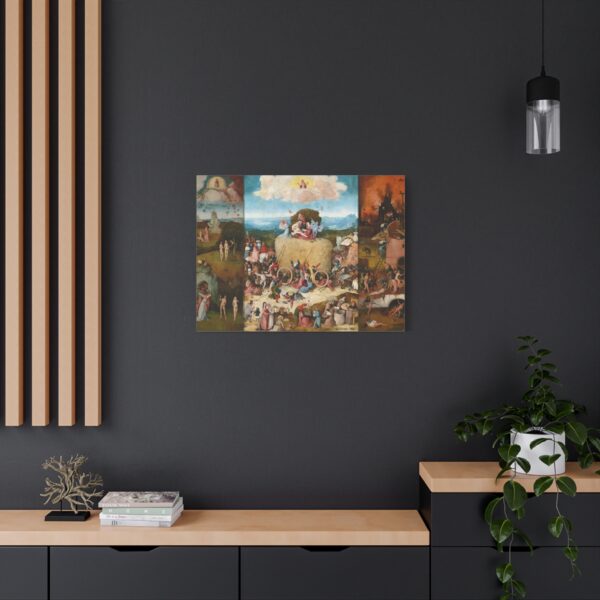 959964089225218442_2048.jpeg The Haywain Triptych - Hieronymus Bosch (c. 1510) - Renaissance Canvas Wall Art