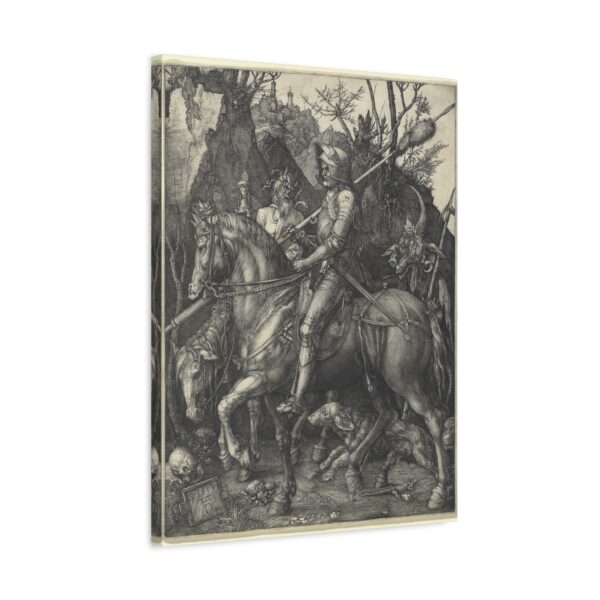 Knight, Death, and the Devil - Albrecht Dürer (1513) - Renaissance Canvas Print