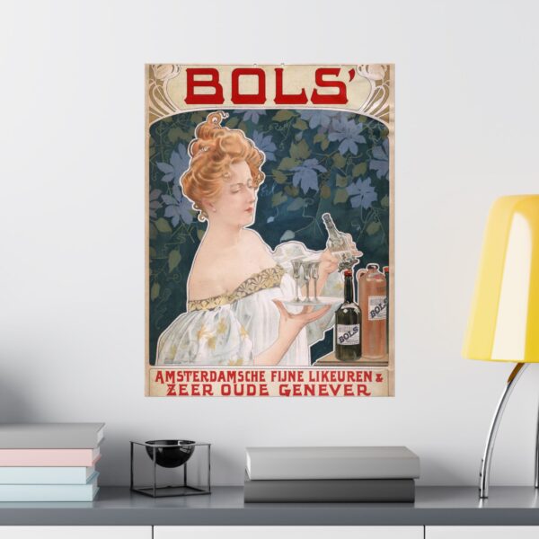 Bols' Amsterdamsche Fijne Likeuren - Henri Privat-Livemont (1901) - Art Nouveau Poster Print