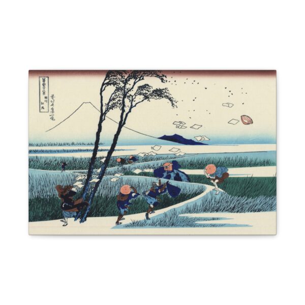 9770311546215765265_2048.jpeg Ejiri in Suruga Province (Sunshu Ejiri) - Katsushika Hokusai (c. 1830-32) - Japanese Woodblock Canvas Print