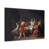 9940057208722991771_2048.jpeg The Death of Socrates - Jacques-Louis David (1787) - Classical Canvas Print