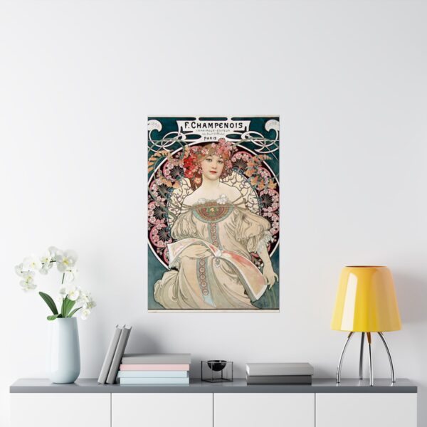 9958987305371622050_2048-1.jpeg Rêveur, F. Champenois, Imprimeur-Éditeur - Alphonse Mucha (1897) - Art Nouveau Poster Print