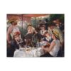 Luncheon of the Boating Party - Pierre-Auguste Renoir (c. 1880-81) - Impressionist Canvas Print